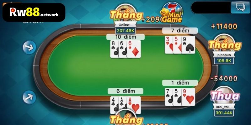 Bài 3 Cây RW88 - Tựa Game Đỏ Đen Dễ Chơi Và Dễ Thắng Nhất