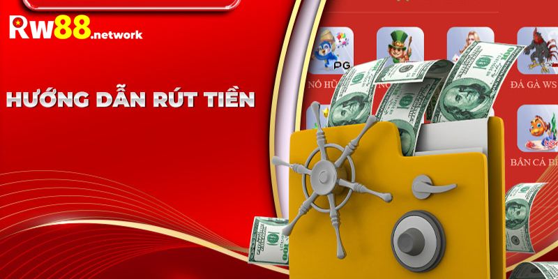 Thao tác thực hiện rút tiền tại Rw88 đơn giản